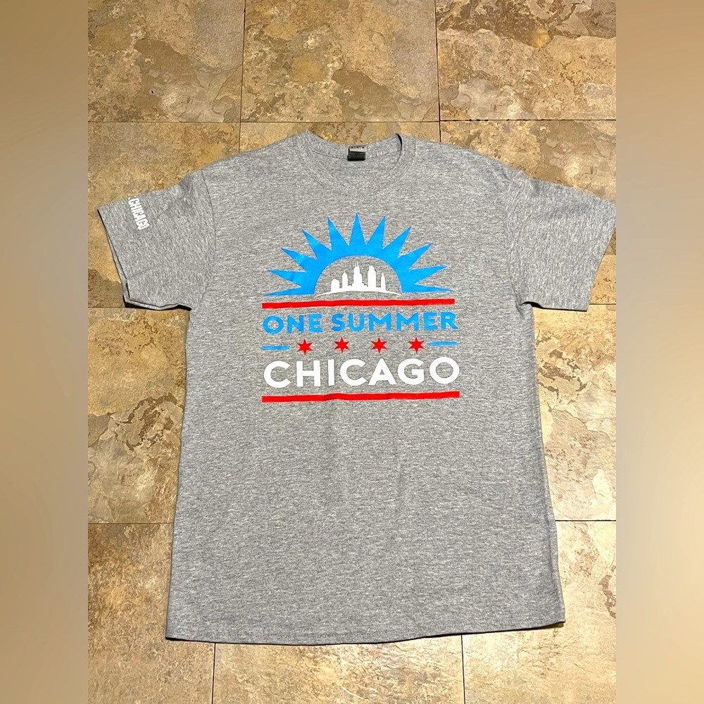GILDAN  I  One Summer Chicago T-Shirt Men’s Size Medium